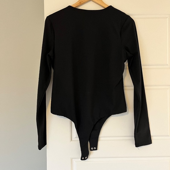 NWT Simons "Twik" Crew Neck Nylon Bodysuit - Picture 6 of 7